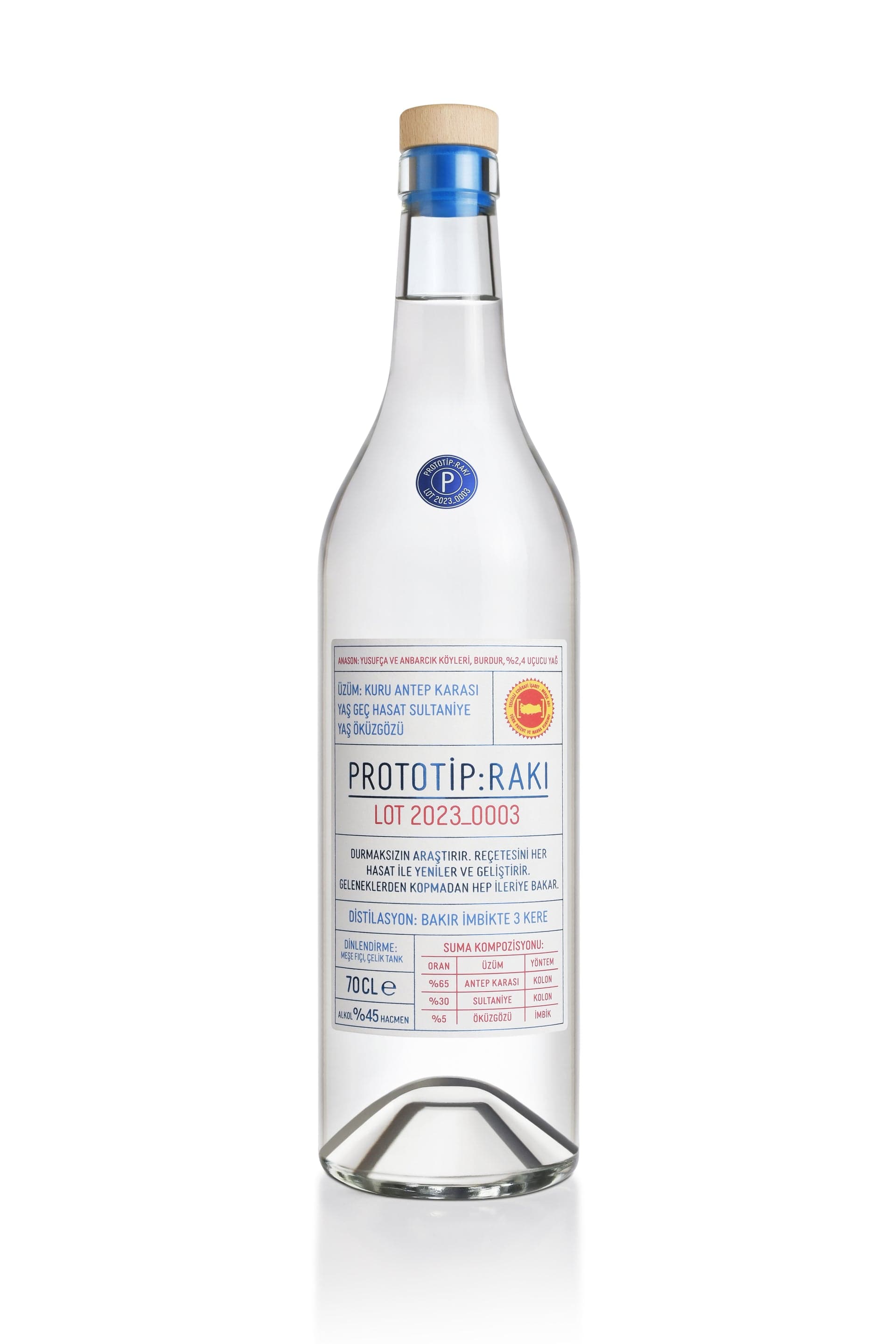 PROTOTİP RAKI 70CL.
